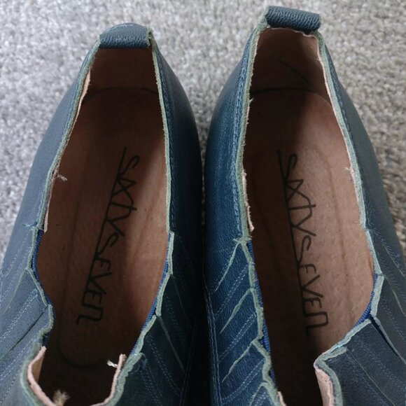 SixtySeven Womens Size 38 EU Boots Leather Ankle Western Booties Made in Spain - Picture 8 of 9